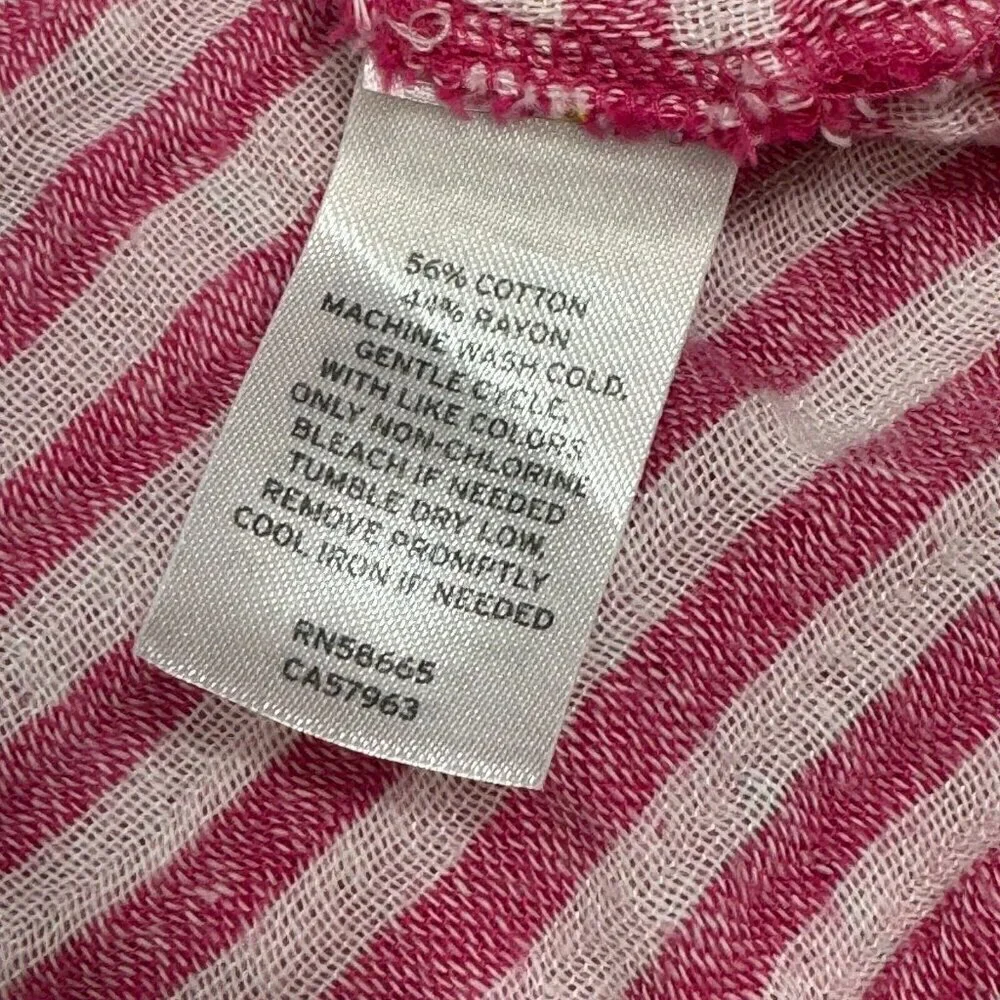 Tucker + Tate Girls Double Plaid Gauzy Dress Casual Pockets Grid Electric Pink 6